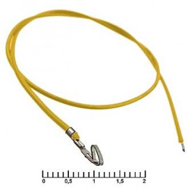 HU 2,54 mm AWG26 0,3m yellow
