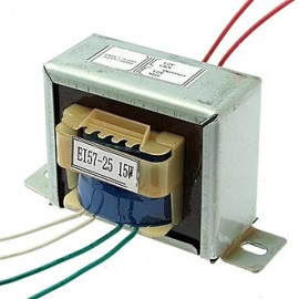 EI57*25 220v to 2x12v 15W