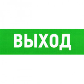 Указатель выхода 100х300