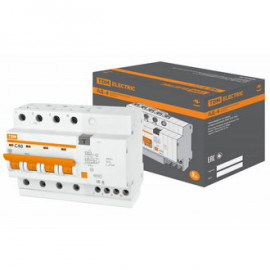 АД-4 4Р C40 30мА 4.5кА тип АС