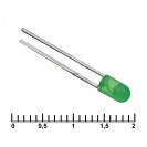 3 mm green 30 mCd   20