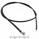 H 2,54 mm AWG26 0,3m black