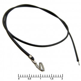 HU 2,54 mm AWG26 0,3m black