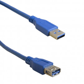 USB3.0 A(m)-USB A(f) Bl 1.8m