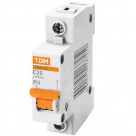 ВА47-63 1Р 20А 4.5кА х-ка С