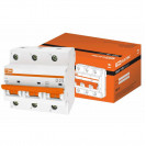 ВА47-100 3Р 25А 10кА х-ка D